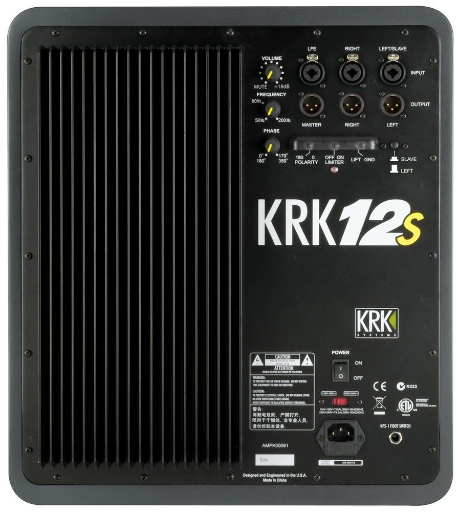 KRK 12S Studio Subwoofer