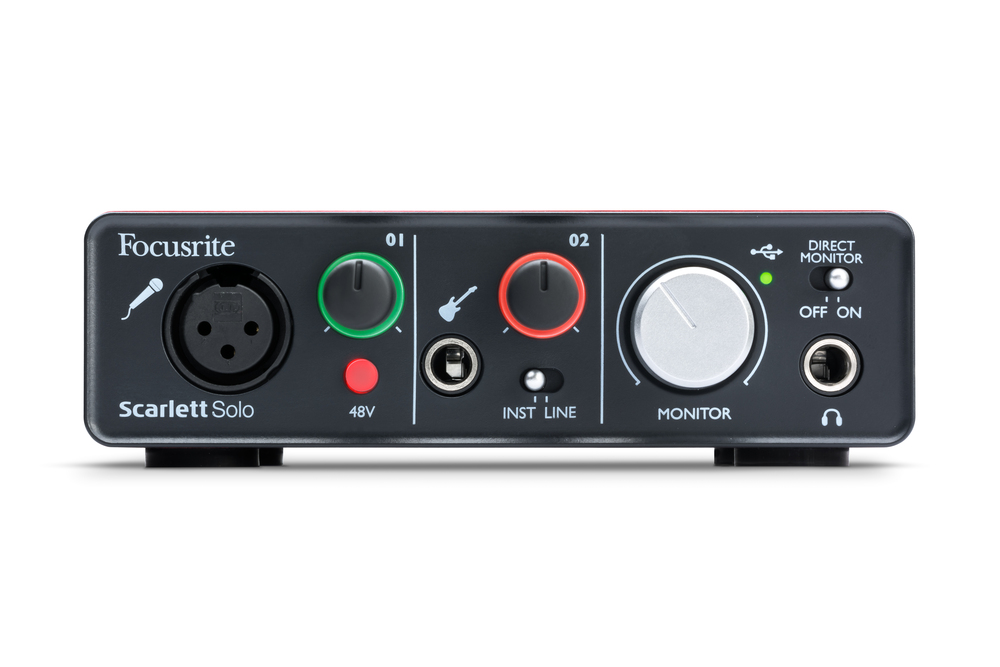 Focusrite Scarlett Solo オーディオインターフェース 2023人気特価