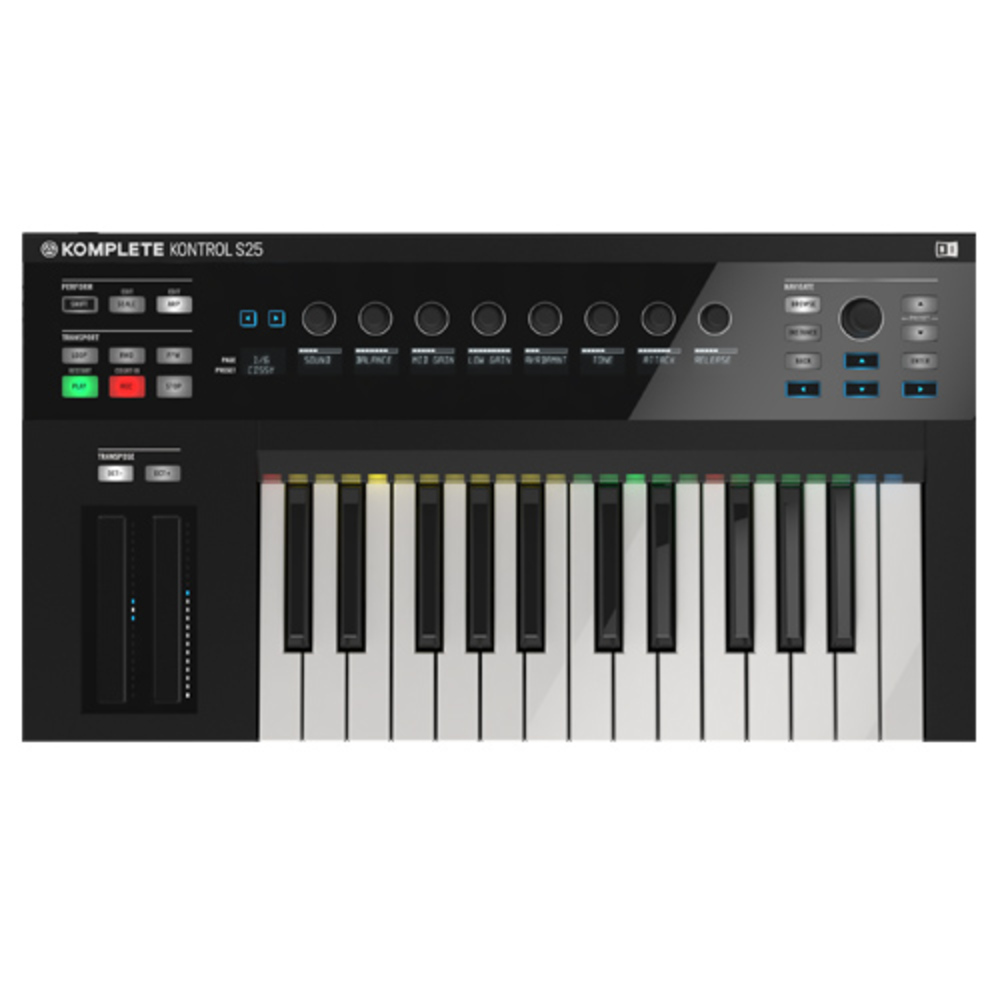 native instruments komplete kontrol s25 controller keyboard