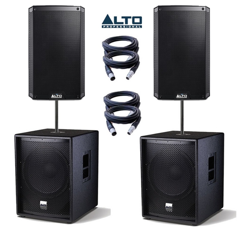 Alto TS2155 Speakers \u0026 TSSUB18 Subs PA 