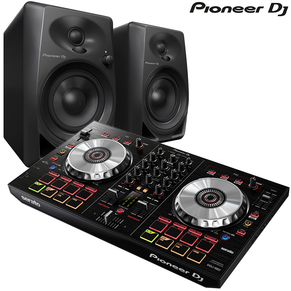 Pioneer Ddj Sb 2 Pioneer Dm 40 Speaker Package Getinthemix Com