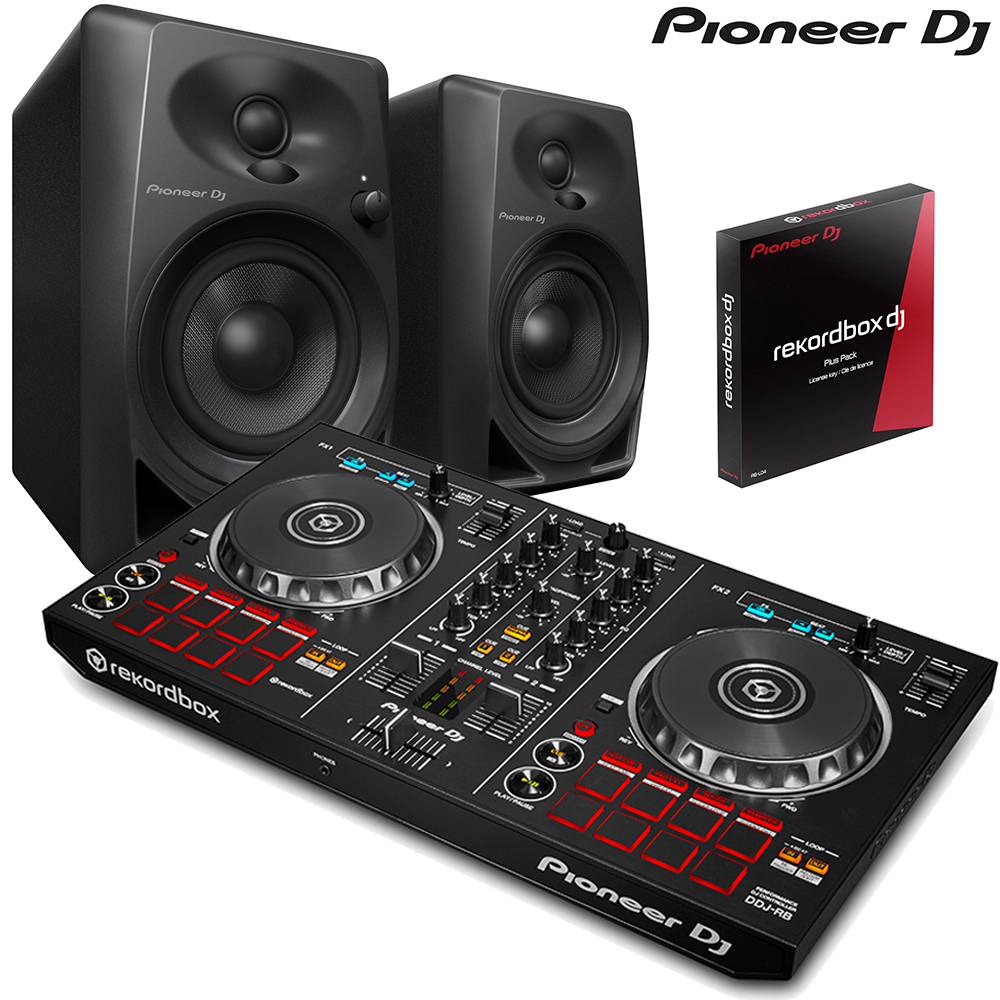 Pioneer DDJ-RB & Pioneer DM-40 Speaker Package | getinthemix.com