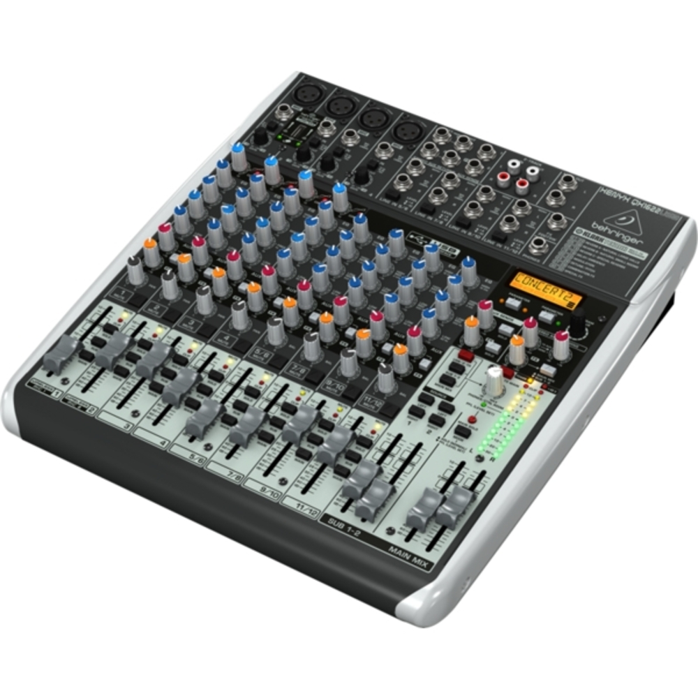 behringer xenyx x1204usb 8 channel usb mixer with effects