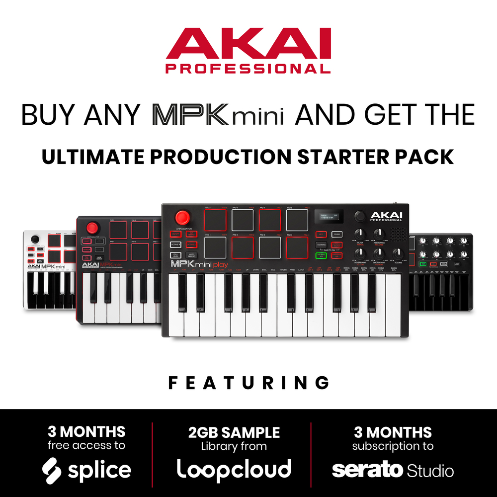 Akai MPK Mini MK2 | getinthemix.com