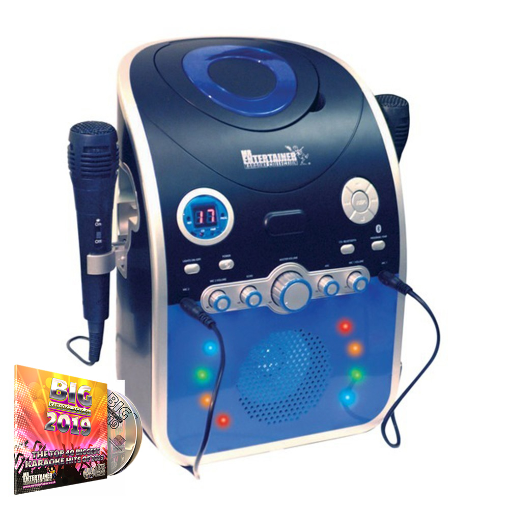 Mr Entertainer Cdg Karaoke Machine With Bluetooth Led