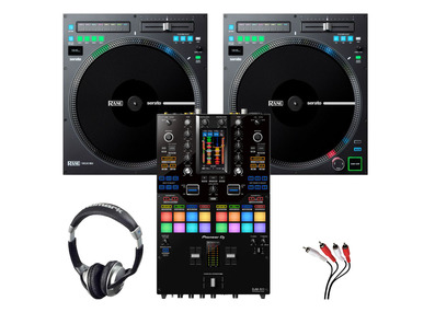 RANE TWELVE MKII (x2) + Pioneer DJM-S11 w/ Headphones + Cable