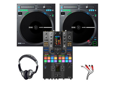 RANE TWELVE MKII (x2) + Pioneer DJM-S11 SE w/ Headphones + Cable