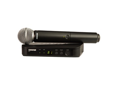 Shure BLX24UK/SM58 Handheld Wireless Vocal System