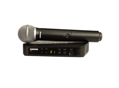 Shure BLX24UK/PG58 Handheld Wireless Vocal System