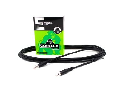 Gorilla Essential Cable 3m Mini Jack To Mini Jack Balanced Lead 