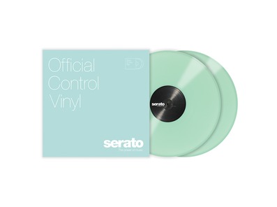 Serato Standard Colours 12 inch Control Vinyl (Pair) Glow-In-The-Dark