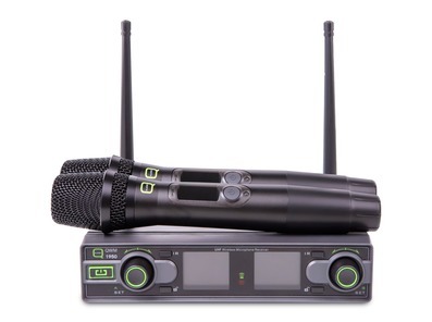 Q-Audio QWM 1950 HH Wireless Mic System (863 - 865MHz - CH70)