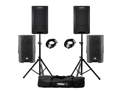 LD Systems ICOA 12A (x2) with Stands and Covers
