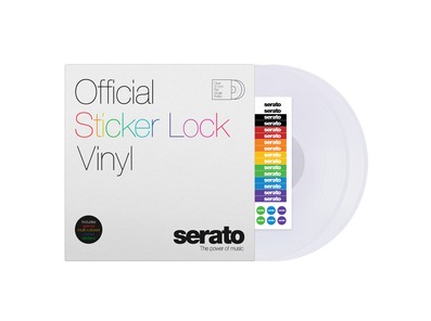 Serato Official Sticker Lock Vinyl DVS