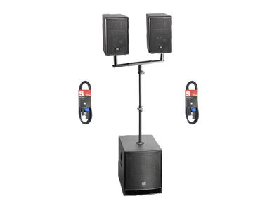 LD Systems Dave 12 G3 w/ Pole, T-Bar + Cables