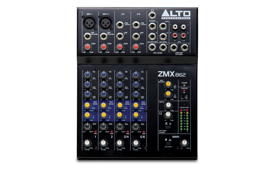 Alto Zephyr ZMX862 Compact Mixer
