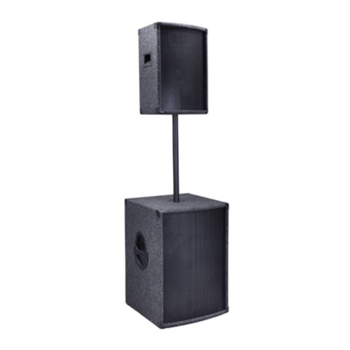 Soundlab Black Heavy Duty 900mm Speaker Pole