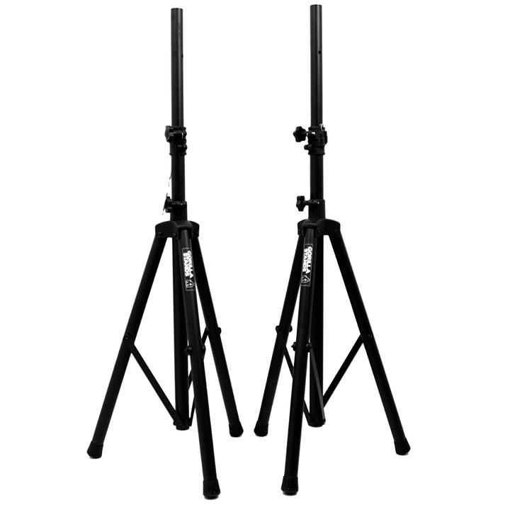 Gorilla Tripod Speaker Stands with Bag Pair