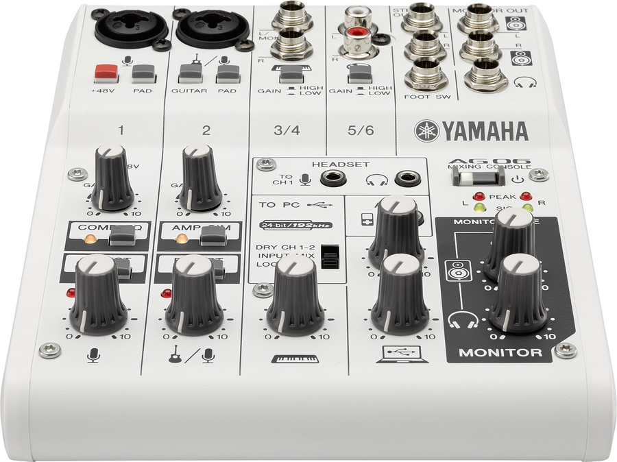 Yamaha AG06 USB Mixer/Audio Interface