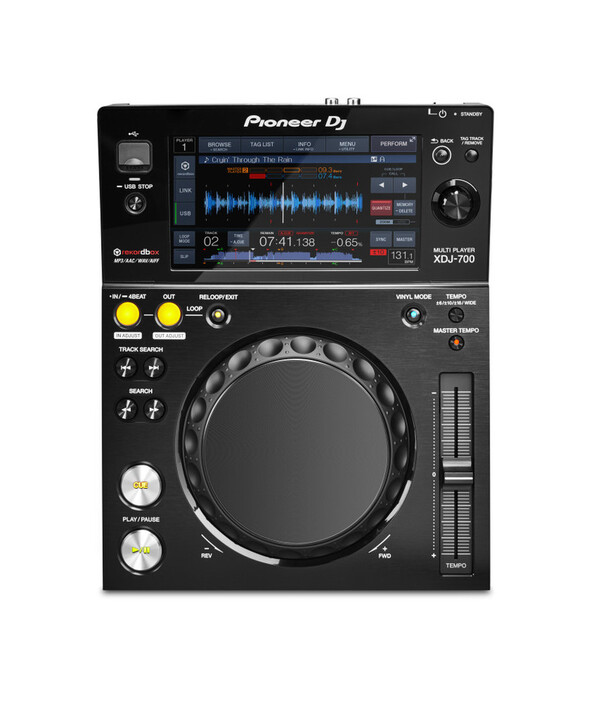 Pioneer XDJ-700 (Pair) + DJM-S7 w/ Heaphones + Cable