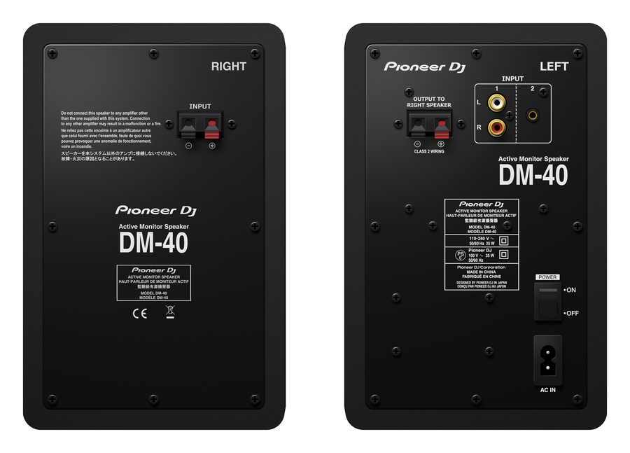 Pioneer DJ DM-40 Monitors