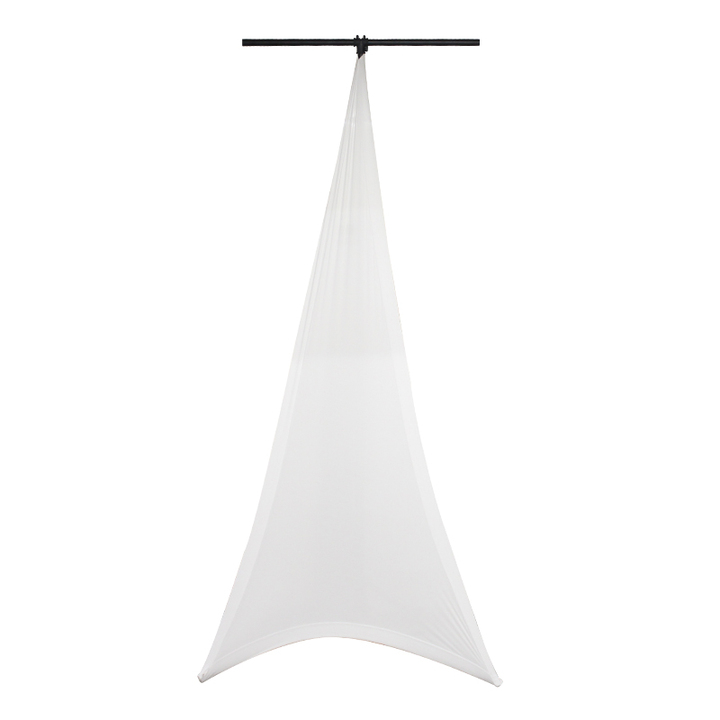 LEDJ White Double Sided Lighting Stand Cover