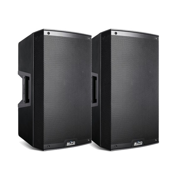 Alto TS215W Speaker Pair with Stands and Cables