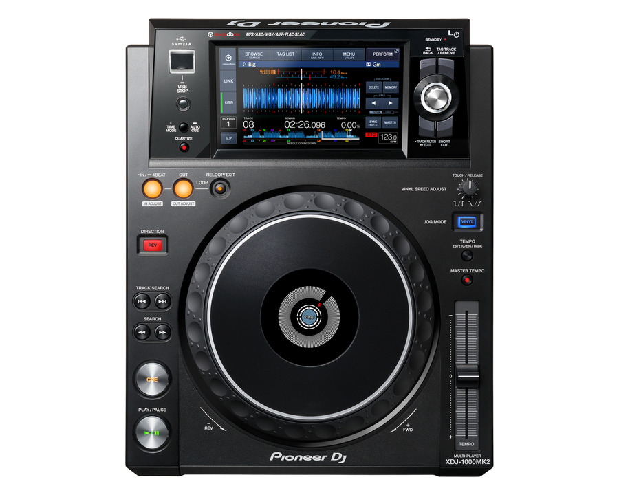 Pioneer DJM-900NXS2 + XDJ-1000MK2 + DM-50D w/ Headphones + Cable