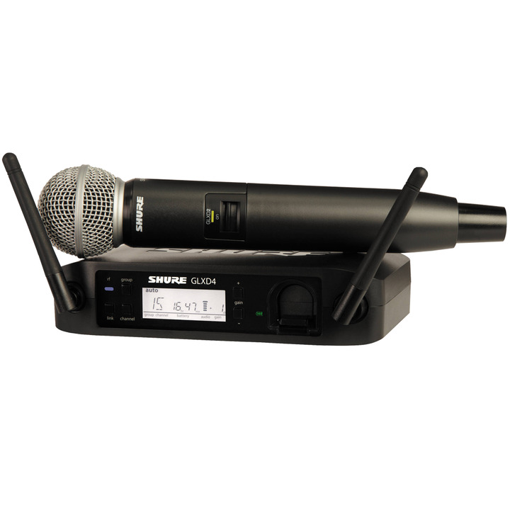 Shure GLXD24/B58 Digital Wireless Vocal System