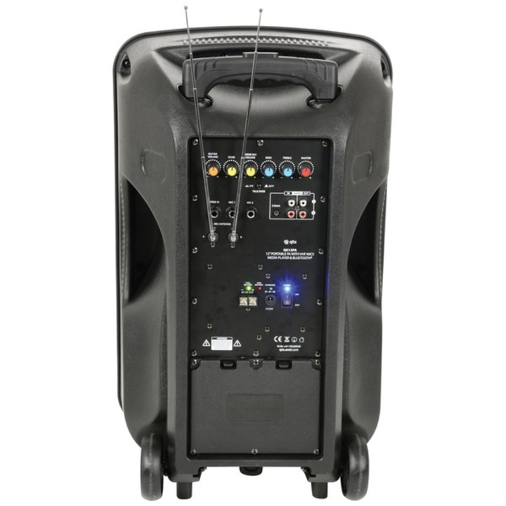 QTX QK12PA Portable Busker PA Speaker System