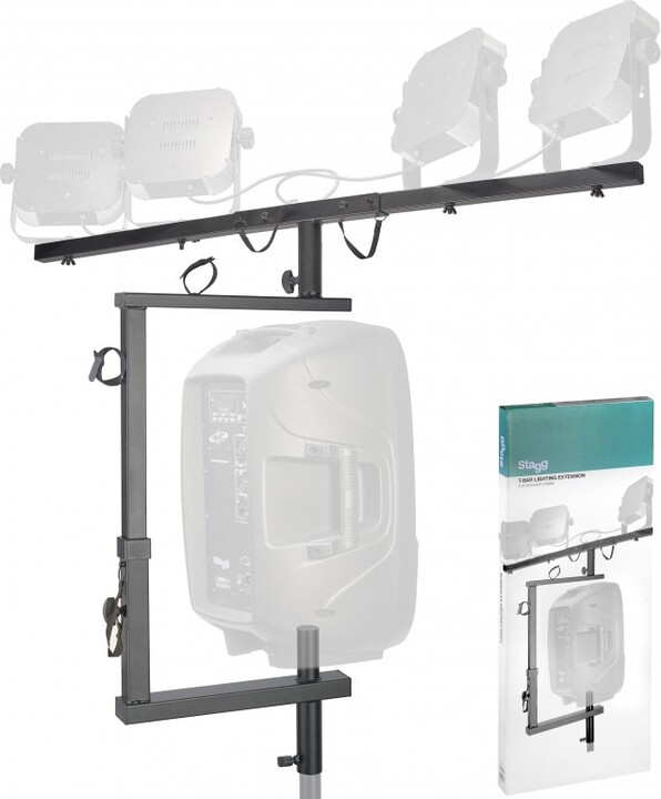 Stagg T-Bar Lighting Extension for Speaker Stands