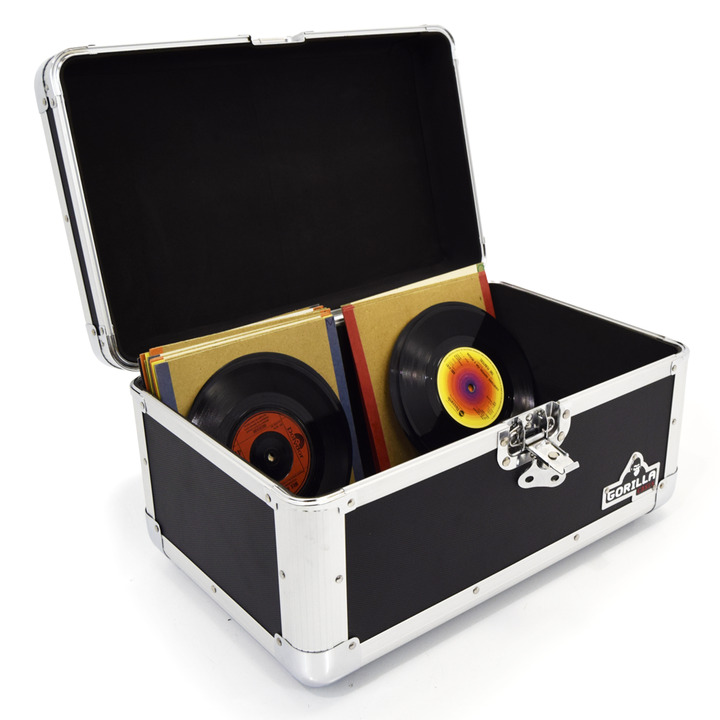 Gorilla 200pcs 7" LP Vinyl Records Flight Storage Case