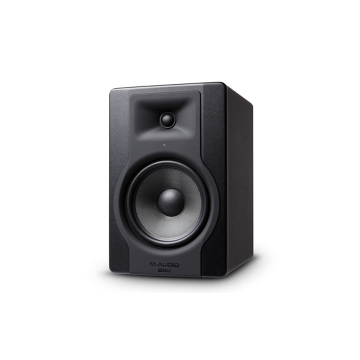M-Audio BX8 D3 Monitors with Isolation Pads & Cable