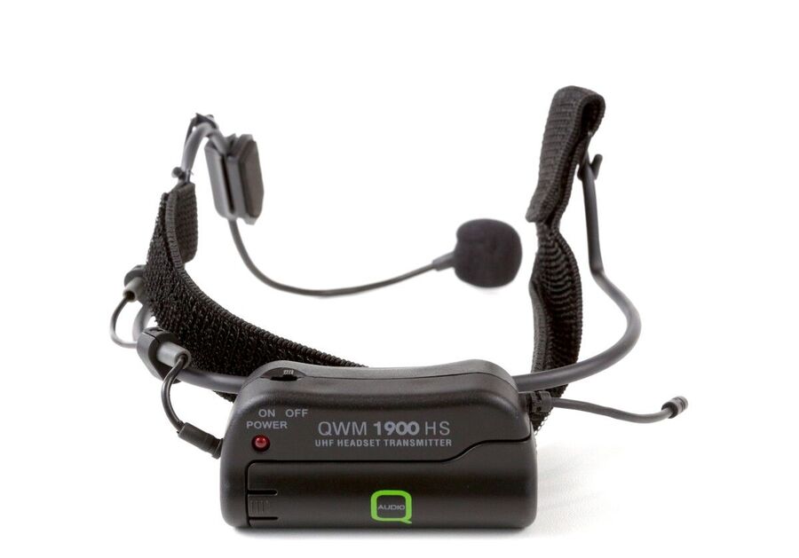 Q-Audio QWM 1900 HS Wireless Microphone System