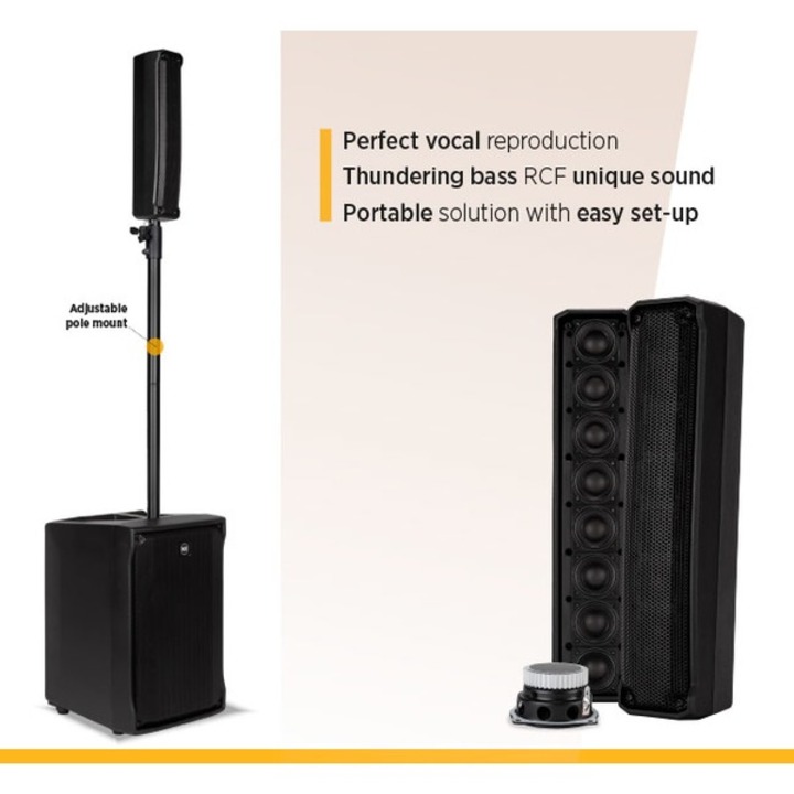 RCF Evox J8 (Pair) PA Speaker System