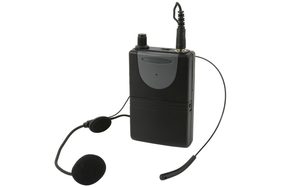 QTX Neckband Mic & Beltpack for QRPA and QXPA