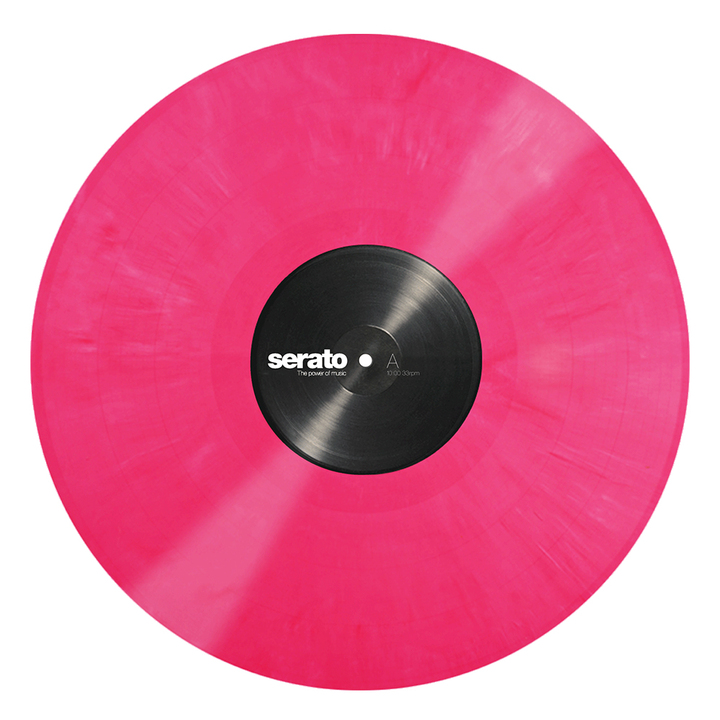 Serato 12 inch Control Vinyl Standard Colours (Pair) Pink