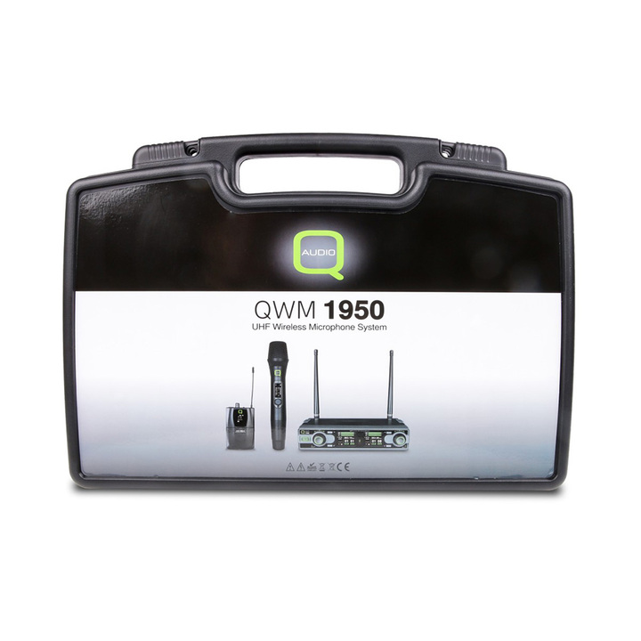 Q-Audio QWM 1950 HH Wireless Mic System (863 - 865MHz - CH70)