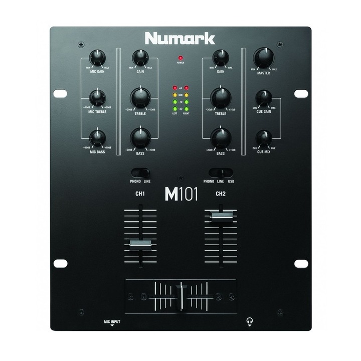 Reloop RP-4000 MKII Turntables & Numark M101 Black Mixer Package