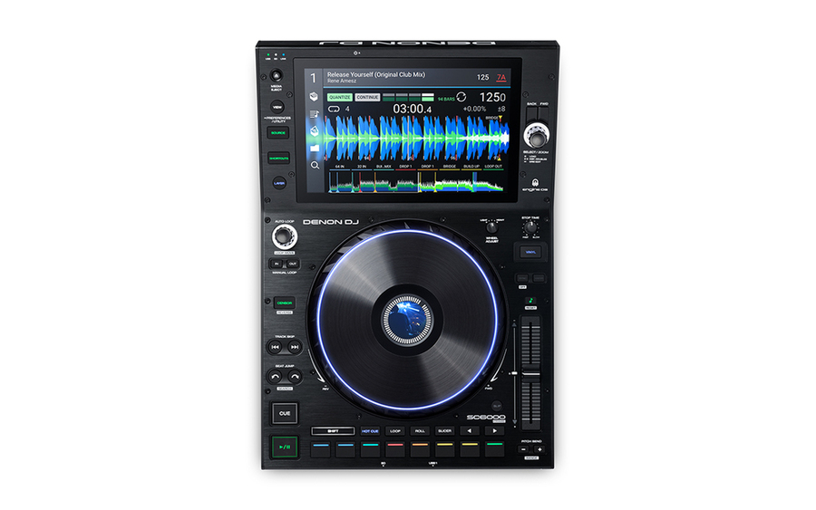 Denon LC6000 + SC6000 + X1850 Mixer w/ Headphones + Cable 