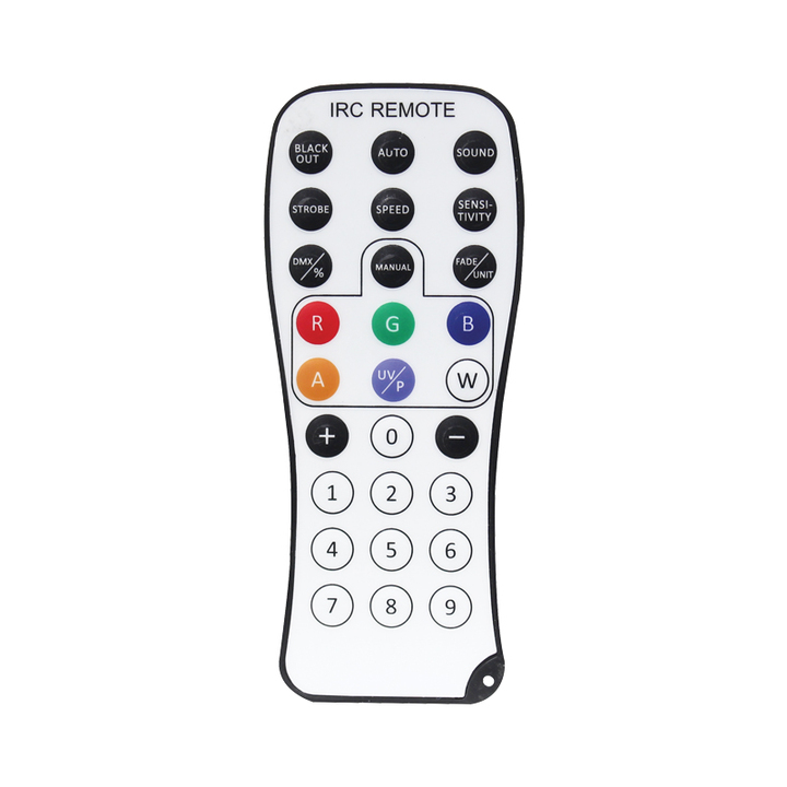 LEDJ Infrared Remote for Various Fixtures