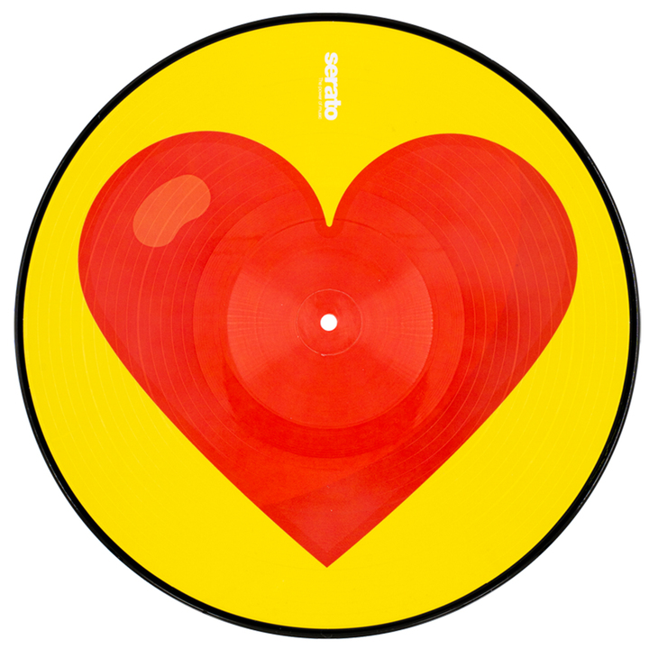Serato Emoji #3 Heart/Donut Ltd Edition 12" Control Vinyl