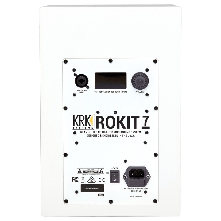 KRK RP7 G4 Studio Monitor White Noise 