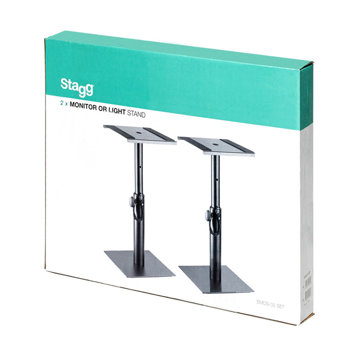 Stagg SMOS-05 Set Adjustable Monitor Stands 