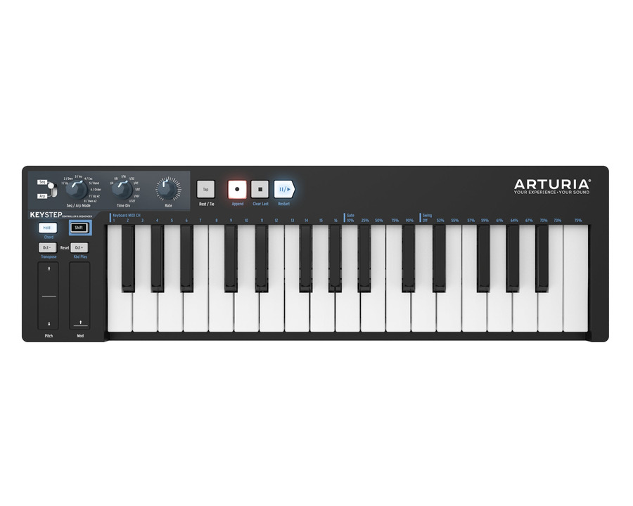 Arturia Keystep Black MIDI Keyboard