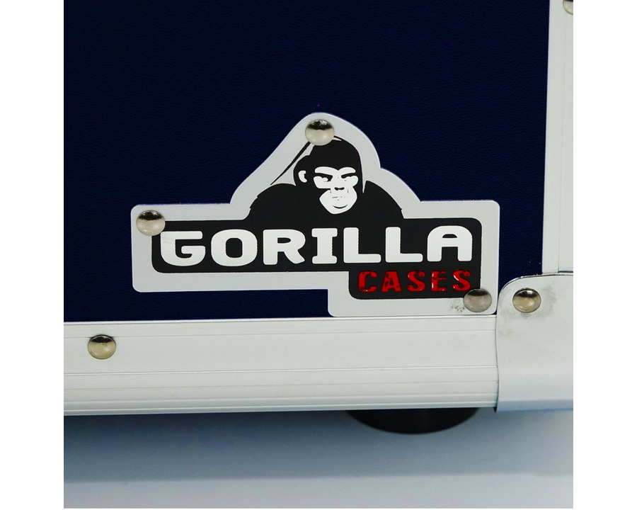 Gorilla GC LP100 BLUE 12" Vinyl Record Box