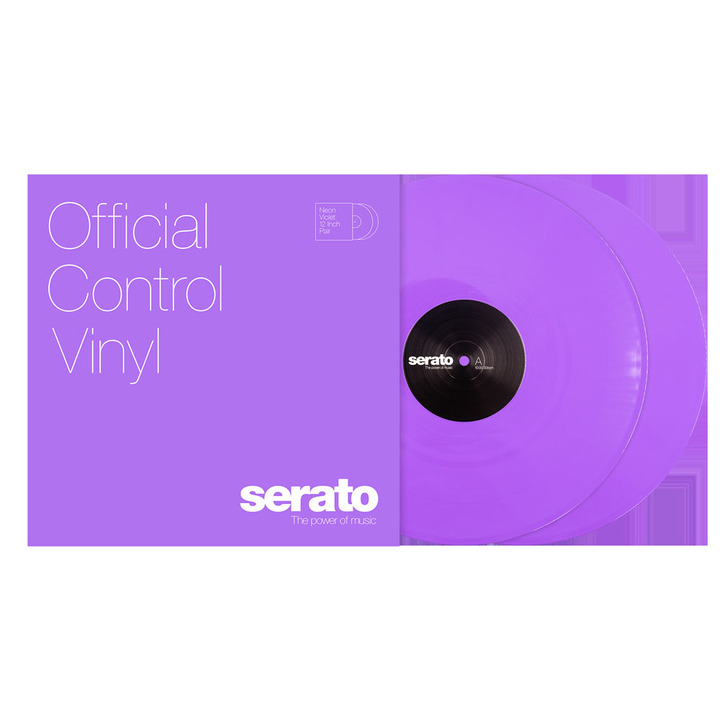 Serato 12" Serato Control Vinyl - NEON Series - VIOLET