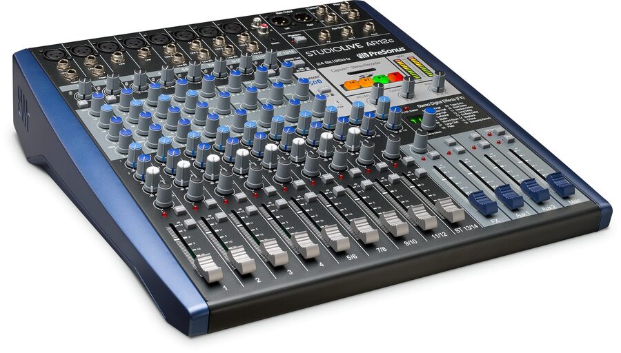 PreSonus StudioLive AR12c 12-Channel Performance Mixer
