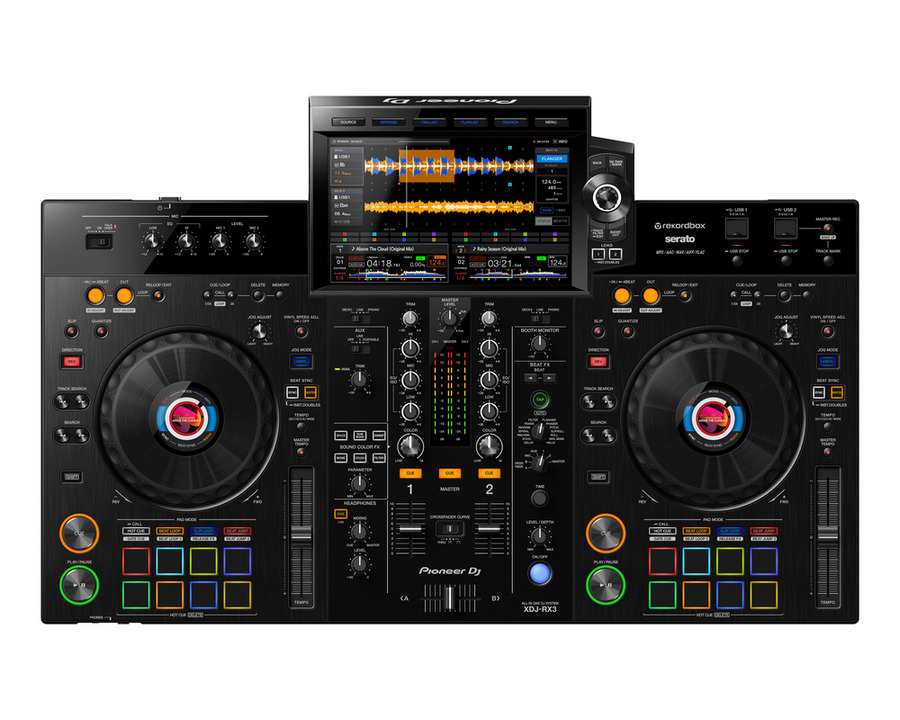 Pioneer DJ XDJ-RX3 + DM-50D Monitors w/ Headphones & Cable