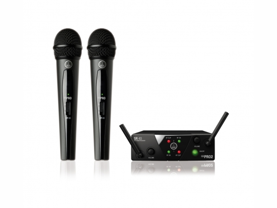 AKG WMS40 Mini Pro 2 Dual Wireless Microphone Set